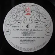 LP - Joseph Haydn , The London Philharmonic Orchestra , John Pritchard - Symphony No. 44 In E Minor 'Trauer', Symphony No. 45 In F# Minor 'Farewell'