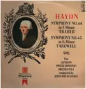 LP - Joseph Haydn , The London Philharmonic Orchestra , John Pritchard - Symphony No. 44 In E Minor 'Trauer', Symphony No. 45 In F# Minor 'Farewell'