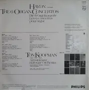 Double LP - Joseph Haydn - The 6 Organ Concertos - Booklet
