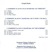CD - Haydn - Symphonies 'Mercury' • 'The Bear' • 'The Surprise'