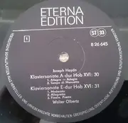 LP - Haydn / Walter Olbertz - Klaviersonaten - Black Label