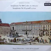 LP - Haydn - Symphonie Nr. 100 G-Dur 'Die Militärische'/Symphonie Nr. 83 G-Moll 'La Poule' - Mono
