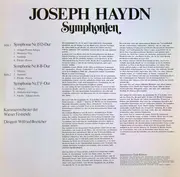 LP - Joseph Haydn , Wilfried Boettcher , Kammerorchester Der Wiener Festspiele - Symphonien No 15, 16, 17
