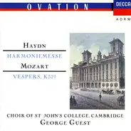 Haydn / Mozart - Harmoniemesse; Vespers, K321