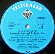 Double LP - Haydn / Rosetti / Mozart / Danzi - Hornkonzerte - Hardcoverbox + insert