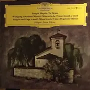 LP - Haydn / Mozart - Te Deum, Maurerische Trauermusik C-moll, Adagio und Fuge C-moll, Missa brevis C-Dur (Orgelsolo-Messe) - tulip rim