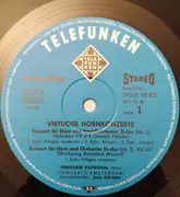 LP - Joseph Haydn , Wolfgang Amadeus Mozart , Franz Danzi - Virtuose Hornkonzerte