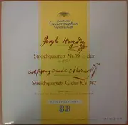 LP - Haydn / Mozart - Streichquartett Nr.39 / Streichquartett KV 387 - Tulip Rim
