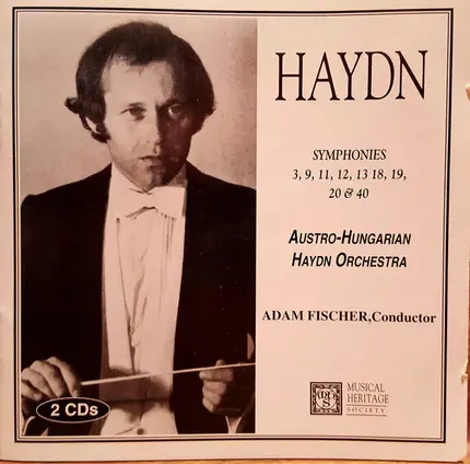 Haydn - Symphonies 3, 9, 11, 12, 13, 18, 19, 20 & 40