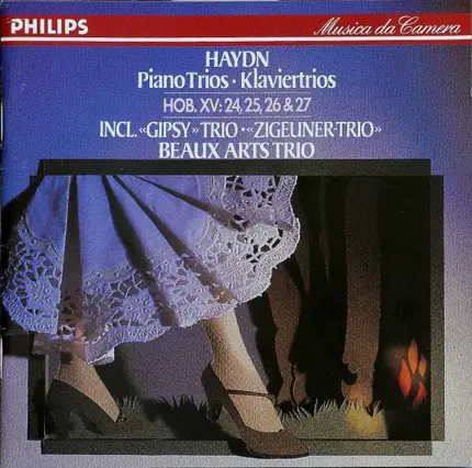 Joseph Haydn , Beaux Arts Trio - Piano Trios Hob. XV: 24, 25, 26, 27