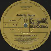 LP - Haydn - Berühmte Streichquartette