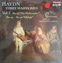 LP - Haydn - Three Symphonies Vol. 1 (No.22 'The Philosopher' / No.24 ∙ No.30 'Alleluja')