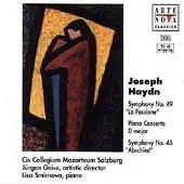 Franz Joseph Haydn - Symphony No. 49 "La Passione" - Piano Concerto D Major - Symphony No. 45 "Abschield"