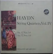 LP-Box - Haydn - Dekany Quartet - String Quartets, Volume IV - Op. 17, Nos. 1-6; Op. 77, Nos. 1-2 - Hardcover Box - Insert