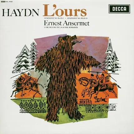 Joseph Haydn - Symphonie Nr. 82 C-dur ' L'ours' * Symphonie Nr. 86 D-dur