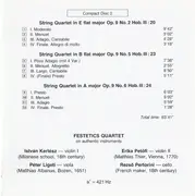 Double CD - Haydn - 6 String Quartets Op.9