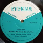 LP - Haydn / Schubert - Sinfonie Nr. 101 D-Dur (Die Uhr) / Sinfonie Nr. 6 C-Dur - Mono