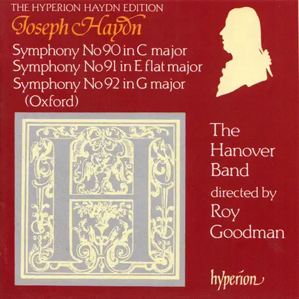 Haydn - Symphony No90 in D Major / Symphony No91 In E Flat Major / Symphony No92 In G Major (Oxford)