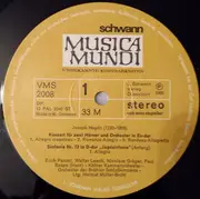 LP - Joseph Haydn - Jagdmusiken