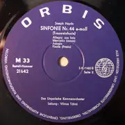 LP - Joseph Haydn , Hungarian Chamber Orchestra , Vilmos Tátrai - Sinfonie Nr. 43 Es-Dur Merkur / Sinfonie Nr. 44 E-Moll Trauersinfonie