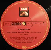 Double LP - Haydn - Missa Sanctae Caeciliae C-Dur - Te Deum C-Dur