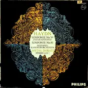 LP - Joseph Haydn/ Kammerorchester Der Wiener Festspiele , Antal Dorati - Sinfonie Nr. 59 A-dur 'Feuer-Sinfonie' / Sinfonie Nr. 81 G-dur