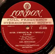 LP - Haydn - Symphony No. 96 In D Major 'Miracle' - Symphony No. 104 In D Major 'London' - Wide Groove Band