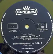 LP - Haydn - Streichquartett Op. 76 Nr. 3・Streichquartett Op. 3 Nr. 5・Streichquartett Op. 64 Nr. 5