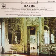 LP - Joseph Haydn , Orchester Der Wiener Staatsoper , Michael Gielen , Das Europäische Streichquartett , - Sinfonie Nr. 94 C-Dur • Streichquartett Op. 76 Nr.3 C-Dur (Kaiserquartett)