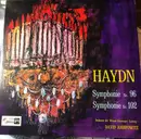 LP - Joseph Haydn , Orchester Der Wiener Staatsoper , David Josefowitz - Symphonien Nr. 96 + 102