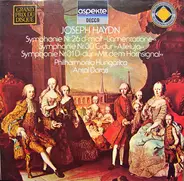 Haydn - Symphonie Nr.26 D-Moll 'Lamentatione', Symphonie Nr.30 C-Dur 'Alleluja', Symphonie Nr.31 D-Dur 'Mit