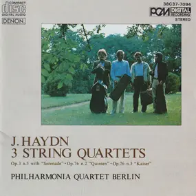 Franz Joseph Haydn - 3 String Quartets