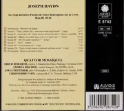 CD - Haydn - Les Sept Dernières Paroles De Notre Rédempteur Sur La Croix