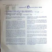10'' - Haydn - Streichquartett In D-Moll, Op. 76, Nr. 2 'Quintenquartett' / Streichquartett In Es-Dur, Op. 33, Nr. 2