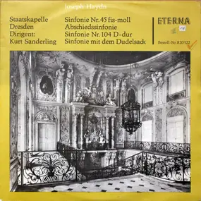 Franz Joseph Haydn - Sinfonie Nr. 45 Fis-Moll "Abschiedssinfonie / Sinfonie Nr. 104 D-Dur "Sinfonie Mit Dem Dudelsack"