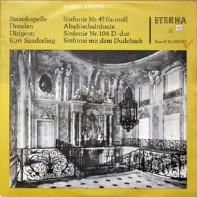 Franz Joseph Haydn - Sinfonie Nr. 45 Fis-Moll "Abschiedssinfonie / Sinfonie Nr. 104 D-Dur "Sinfonie Mit Dem Dudelsack"