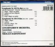 CD - Haydn - Symphonie Nr. 103 Es-dur, Hob. I/103 'Mit Dem Paukenwirbel' · Drum Roll · Roulement De Timbales / Symphonie Nr. 104 D-dur, Hob. I/104 'London'