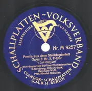 Schellack - Joseph Haydn - Streichquartett Opus 3 Nr. 5, F-Dur Teil I & II