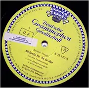 10'' - Joseph Haydn / Berliner Philharmoniker ∙ Dirigent: Fritz Lehmann - Sinfonie Nr. 94 G-dur (Mit Dem Paukenschlag) - tulip rim
