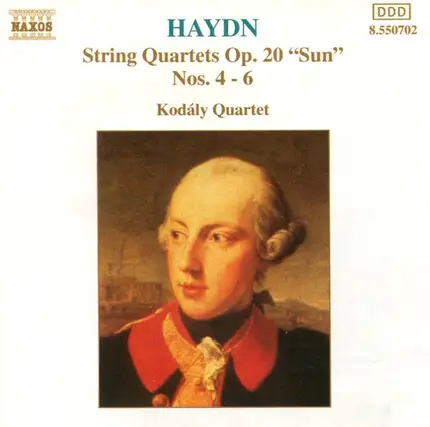 Joseph Haydn / Kodály Quartet - String Quartets Op. 20 'Sun', Nos. 4 - 6