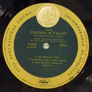 LP - Haydn / Bach - Concerto In D Major / Concerto In D Minor (Marlowe) - Mono