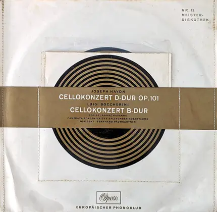 Haydn / Boccherini - Cellokonzert D-dur Op. 101 / Cellokonzert B-dur
