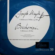 LP - Joseph Haydn / Luigi Boccherini , André Navarra , Camerata Academica Salzburg , Bernhard Paumgartner - Cellokonzert D-dur Op. 101 / Cellokonzert B-dur