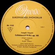LP - Joseph Haydn / Luigi Boccherini , André Navarra , Camerata Academica Salzburg , Bernhard Paumgartner - Cellokonzert D-dur Op. 101 / Cellokonzert B-dur