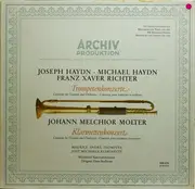 LP - Joseph Haydn / Michael Haydn / Franz Xaver Richter / Johann Melchior Molter - Trompetenkonzerte / Klarinettenkonzert - Gatefold
