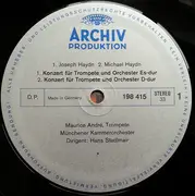 LP - Joseph Haydn / Michael Haydn / Franz Xaver Richter / Johann Melchior Molter - Trompetenkonzerte / Klarinettenkonzert - Gatefold