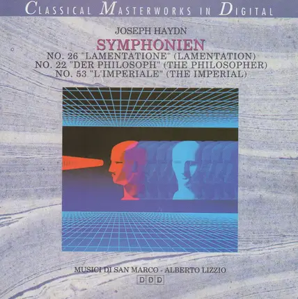 Joseph Haydn - Symphonien No. 26, No. 22, No. 53