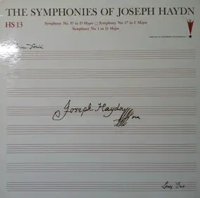 Franz Joseph Haydn - Symphony N°57 In D Major - Symphony N°17 In F Major-Symphony N°1 In D Major