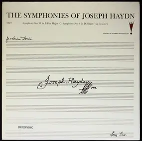 Franz Joseph Haydn - Symphony N°51 In B Flat Major - Symphony N°6 In D Major ( Le Matin )