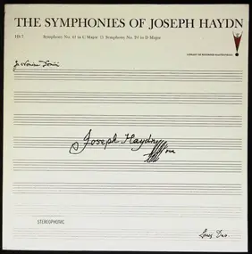 Franz Joseph Haydn - Symphony No. 41 In C Major - Symphony No. 24 In D Major